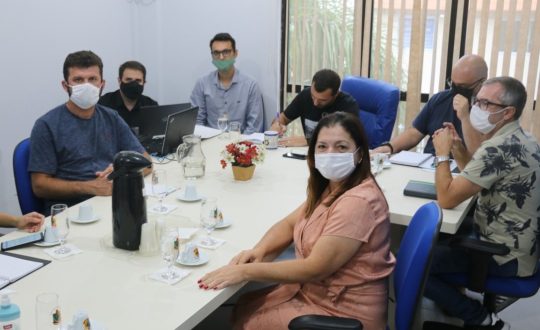 Reuniao Aguas de Bombinhas e vereadores Visor Notícias