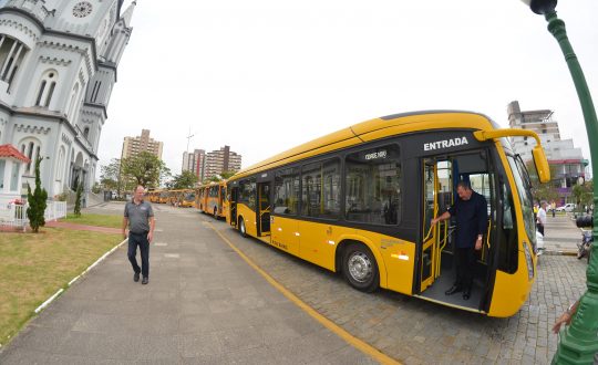 Transporte publico de Itajai tem frota completa 76289 Fotografoa Marcos Porto Visor Notícias