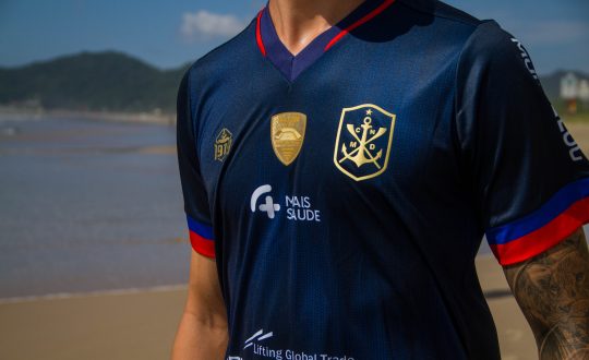 Marcílio Dias lança novo uniforme celebrando aniversário e centenário do estádio 1 IMG 0210 Visor Notícias