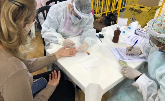 testagem coronavirus Visor Notícias