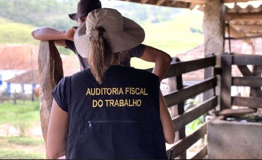 Imagem mostra fiscal auditoria do trabalho