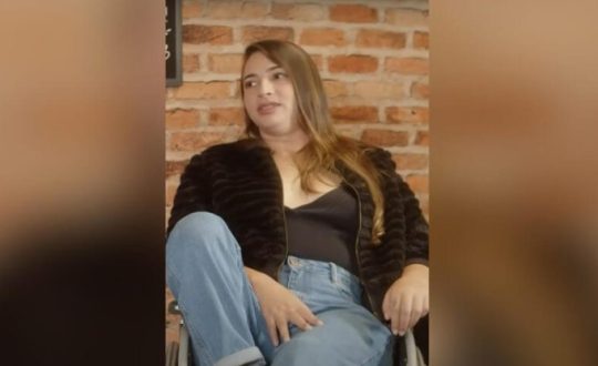 Imagem mostra ex-gnasta Lais Souza