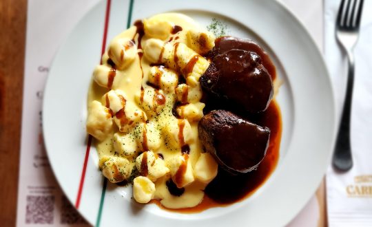 Gnocchi com medalhao shoot media Visor Notícias