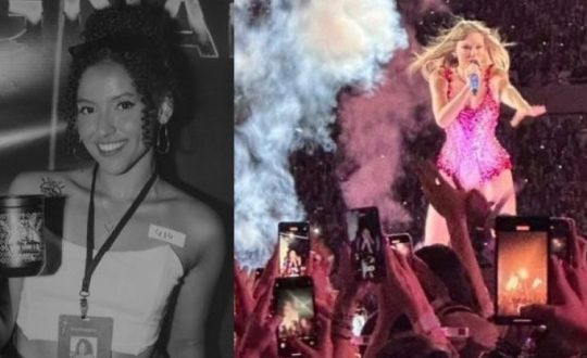 imagem mostra taylor e fa que morreu em show
