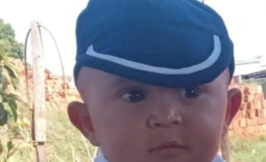 Bebê de 2 anos morre após ser picado por cascavel 1 imagem mostra bebe que morreu após ser picado