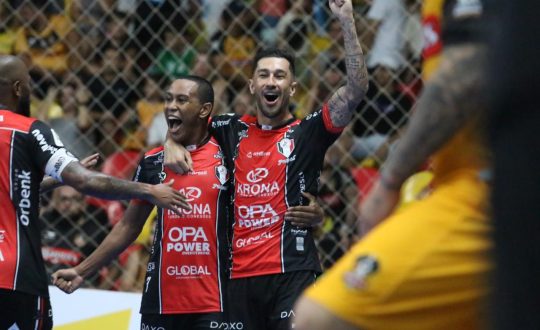 Joinville aguarda adversário para a final da Liga Nacional de Futsal 1 01.12.2023 Magnus x Joinville Foto Guilherme Mansueto 6 Visor Notícias