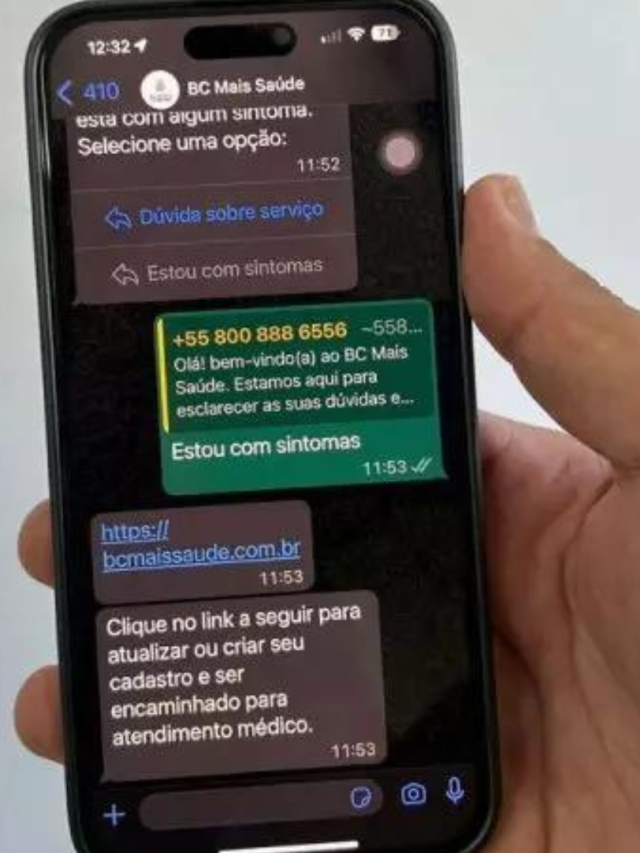 BC + Saúde: município lança atendimento gratuito online