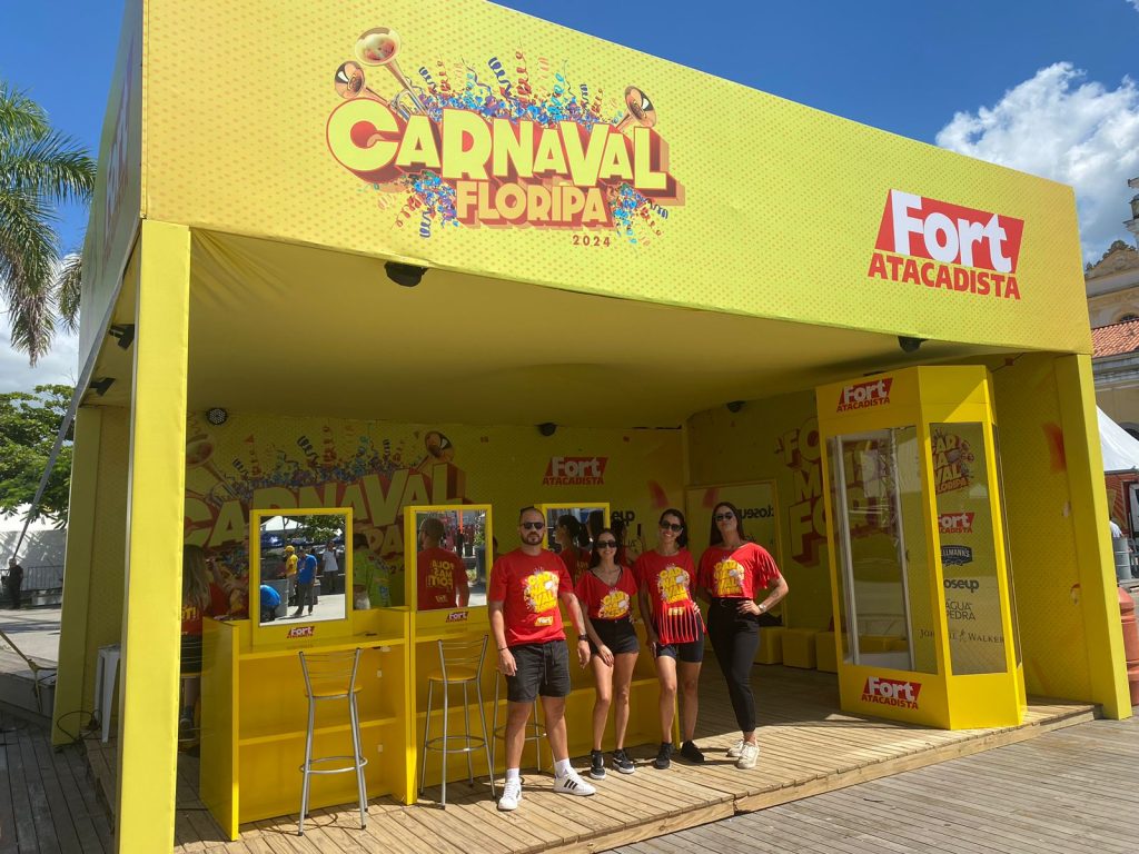 Estande Folia Mais Fort Divulgacao Visor Notícias