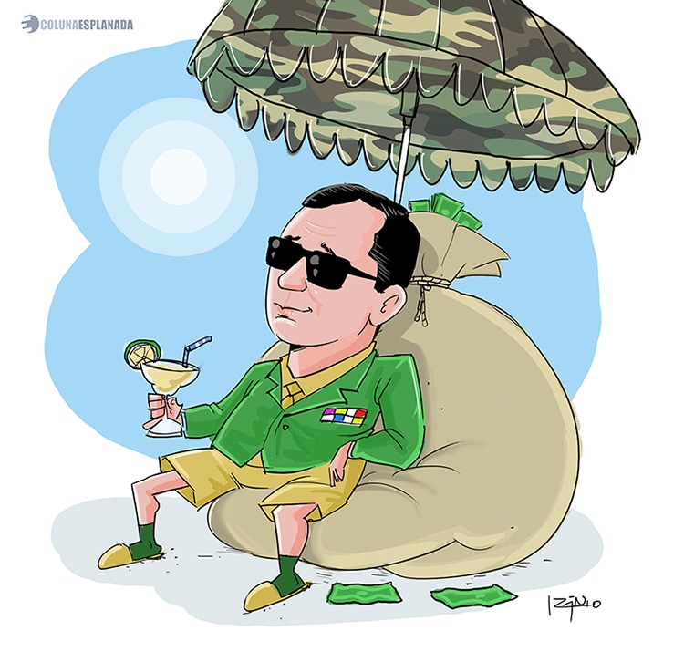charge por @izanio charges 07.03 Visor Notícias