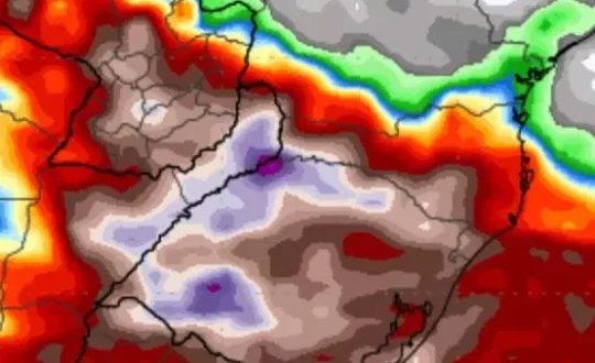 SC sera atingida por chuva volumosa nos proximos dias Visor Notícias