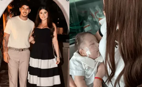 Filho de Ingra Soares e Ze Vaqueiro recebe alta apos nove meses internado.png Visor Notícias