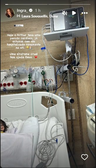 Filho de Ze Vaqueiro tem parada cardiaca e volta para UTI apos ter recebido alta 1 1 Visor Notícias