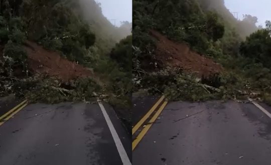 queda de barreira Visor Notícias