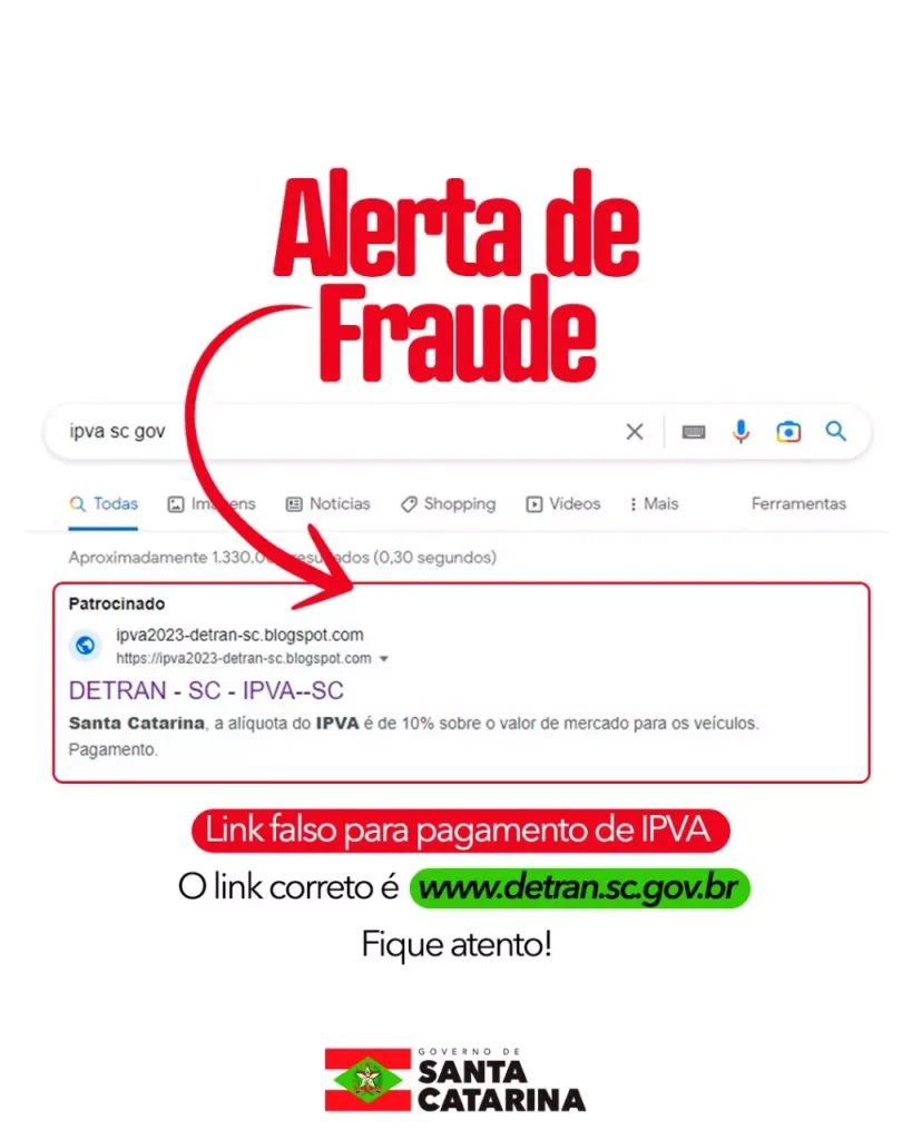 golpe envolvendo falso site do detran deixa vitimas em sc Visor Notícias