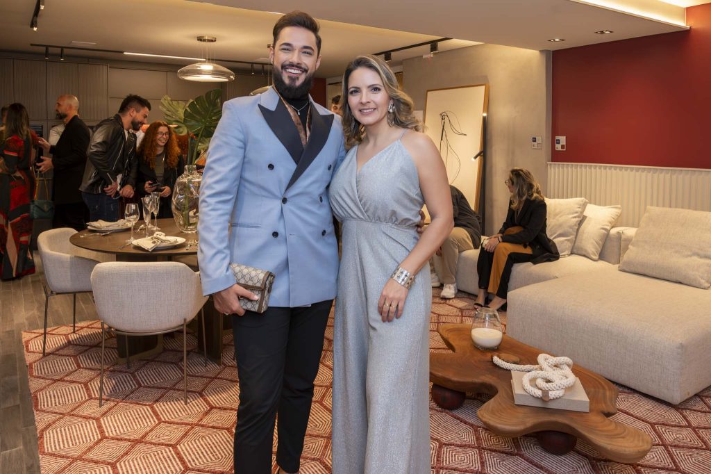 Evanoer Quadros e Sabrina Lucke Visor Notícias