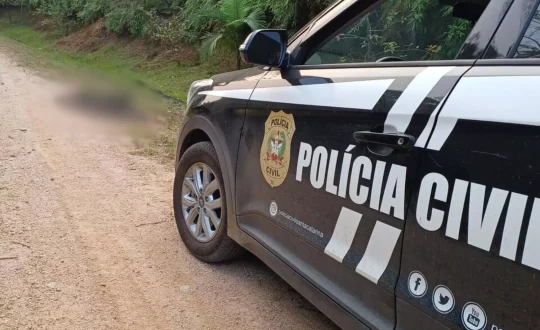 corpo carbonizado encontrado no meio da rua Visor Notícias