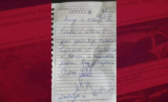 ladrao escreve carta e da dicas apos furtar comercio Easy Resize.com .jpg Visor Notícias