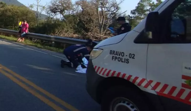 motociclista morreu apos mal subito em rodovia de florianopolis 800x467 1 Visor Notícias