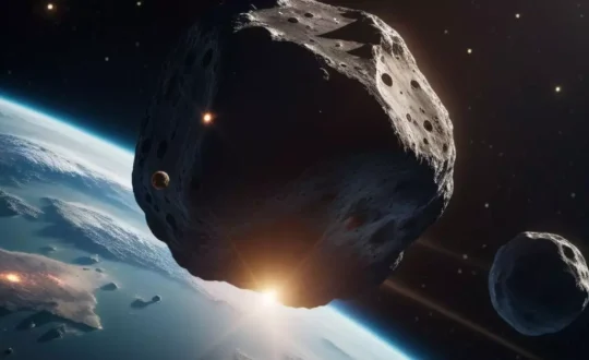 rocha espacial passou perto da terra Visor Notícias