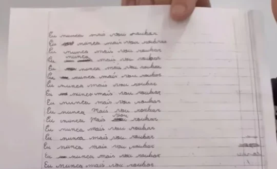 Apos furto mae pune filha de forma inusitada veja como jpg Visor Notícias