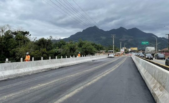 FOTOS obras no trecho estadualizado da BR 280 alteram transito em ponte no Norte de SC 4 944x531 1 Visor Notícias