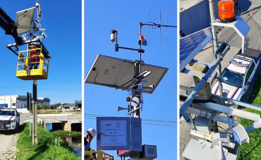 Itajai testa sistema de alerta com sirenes em area suscetivel a alagamentos 1 Visor Notícias