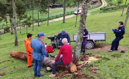 acidente em rancho queimado homem caido no chao morreu 2 800x467 1 Visor Notícias