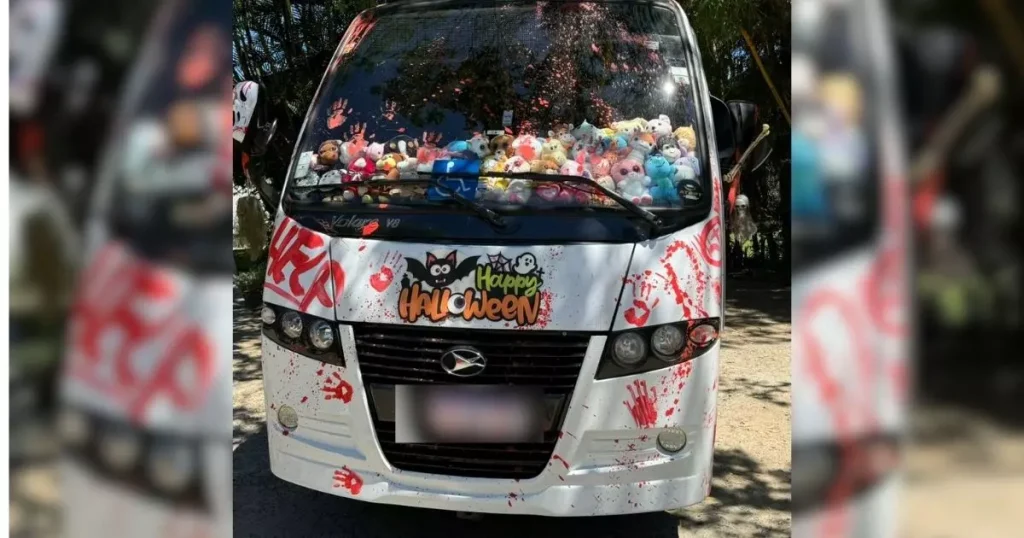 decoracao de halloween onibus 1 Visor Notícias