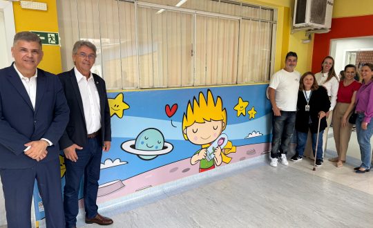 Celesc lança projeto "Cores da Esperança" para humanizar hospital com arte em SC 1 WhatsApp Image 2024 11 22 at 11.05.37 Visor Notícias