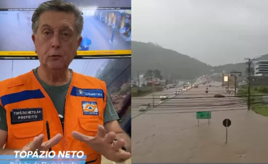 Fique no seu ponto de seguranca alerta Topazio Neto em relacao as chuvas Visor Notícias
