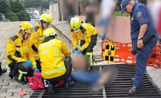 idosa atropelada Visor Notícias